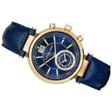 Buy Shop Michael Kors Sawyer Blue Dial Blue Leather Strap Watch for Women - MK2425 USA Online