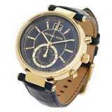 Buy Shop Michael Kors Sawyer Blue Dial Blue Leather Strap Watch for Women - MK2425 USA Online