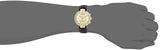 Buy Shop Michael Kors Sawyer Champagne Dial Black Leather Strap Watch for Women - MK2433 USA Online