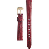 Buy Shop Michael Kors Sawyer Maroon Dial Maroon Leather Strap Watch for Women - MK2426 USA Online