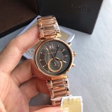 Buy Shop Michael Kors Sawyer Rose Gold Dial Rose Gold Steel Strap Watch for Women - MK6226 USA Online