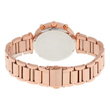 Buy Shop Michael Kors Sawyer Rose Gold Dial Rose Gold Steel Strap Watch for Women - MK6226 USA Online
