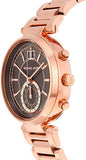 Buy Shop Michael Kors Sawyer Rose Gold Dial Rose Gold Steel Strap Watch for Women - MK6226 USA Online