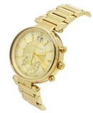 Buy Shop Michael Kors Sawyer White Dial Gold Steel Strap Watch for Women - MK6362 USA Online