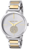 Buy Shop Michael Kors Silver Dial Two Tone Steel Strap Watch for Women - MK3679 USA Online