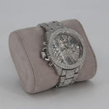 Buy Shop Michael Kors Wren Chronograph Crystals Silver Dial Silver Steel Strap Watch For Women - MK6317 USA Online