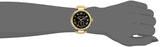 Buy Shop Michael Kors Skylar Black Dial Gold Steel Strap Watch for Women - MK5989 USA Online