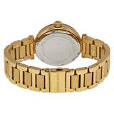Buy Shop Michael Kors Skylar Black Dial Gold Steel Strap Watch for Women - MK5989 USA Online