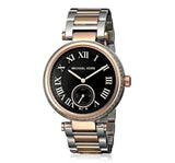Buy Shop Michael Kors Skylar Black Dial Two Tone Steel Strap Watch for Women - MK5957 USA Online