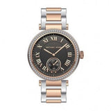 Buy Shop Michael Kors Skylar Black Dial Two Tone Steel Strap Watch for Women - MK5957 USA Online