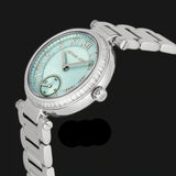Buy Shop Michael Kors Skylar Quartz Blue Dial Silver Steel Strap Watch For Women - MK5988 USA Online