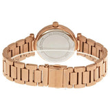 Buy Shop Michael Kors Skylar Quartz Rose Gold Dial Rose Gold Steel Strap Watch For Women - MK5971 USA Online
