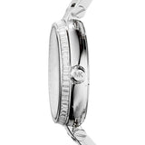 Buy Shop Michael Kors Skylar Silver Dial Silver Steel Strap Watch for Women - MK5866 USA Online