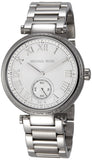 Buy Shop Michael Kors Skylar Silver Dial Silver Steel Strap Watch for Women - MK5866 USA Online