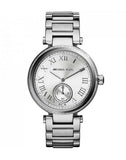 Buy Shop Michael Kors Skylar Silver Dial Silver Steel Strap Watch for Women - MK5866 USA Online