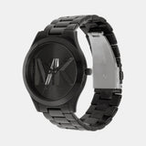 Buy Shop Michael Kors Slim Runway Analog Black Dial Black Steel Strap Watch For Women - MK4734 USA Online