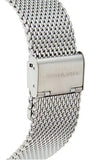 Buy Shop Michael Kors Slim Runway Analog Black Dial Silver Mesh Bracelet Watch For Men - MK8606 USA Online