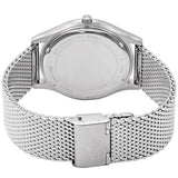 Buy Shop Michael Kors Slim Runway Analog Black Dial Silver Mesh Bracelet Watch For Men - MK8606 USA Online