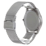 Buy Shop Michael Kors Slim Runway Analog Black Dial Silver Mesh Bracelet Watch For Men - MK8606 USA Online