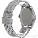 Buy Shop Michael Kors Slim Runway Analog Black Dial Silver Mesh Bracelet Watch For Men - MK8606 USA Online