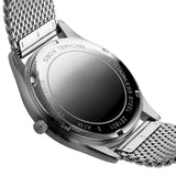 Buy Shop Michael Kors Slim Runway Analog Black Dial Silver Mesh Bracelet Watch For Men - MK8606 USA Online