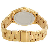 Buy Shop Michael Kors Slim Runway Analog Gold Dial Gold Steel Strap Watch For Women - MK3739 USA Online