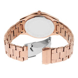 Buy Shop Michael Kors Slim Runway Analog Rose Gold Dial Rose Gold Steel Strap Watch For Women - MK4733 USA Online
