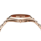 Buy Shop Michael Kors Slim Runway Analog Rose Gold Dial Rose Gold Steel Strap Watch For Women - MK4733 USA Online