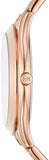 Buy Shop Michael Kors Slim Runway Analog Rose Gold Dial Rose Gold Steel Strap Watch For Women - MK4733 USA Online