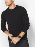 Buy Shop Michael Kors Slim Runway Black Dial Beige Leather Strap Watch For Men - MK8510 USA Online