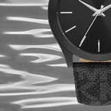 Buy Shop Michael Kors Slim Runway Black Dial Black Leather Strap Watch For Men - MK8908 USA Online