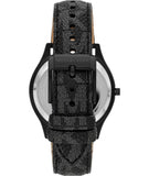 Buy Shop Michael Kors Slim Runway Black Dial Black Leather Strap Watch For Men - MK8908 USA Online