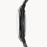 Buy Shop Michael Kors Slim Runway Black Dial Black Steel Strap Watch for Men - MK8507 USA Online