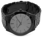 Buy Shop Michael Kors Slim Runway Black Dial Black Steel Strap Watch for Men - MK8507 USA Online