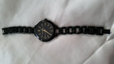 Buy Shop Michael Kors Slim Runway Black Dial Black Steel Strap Watch for Women - MK3317 USA Online
