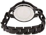 Buy Shop Michael Kors Slim Runway Black Dial Black Steel Strap Watch for Women - MK3317 USA Online