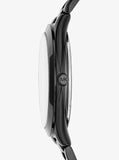 Buy Shop Michael Kors Slim Runway Black Dial Black Steel Strap Watch for Women - MK3589 USA Online