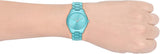 Buy Shop Michael Kors Slim Runway Blue Dial Blue Steel Strap Watch For Women - MK4525 USA Online