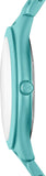 Buy Shop Michael Kors Slim Runway Blue Dial Blue Steel Strap Watch For Women - MK4525 USA Online