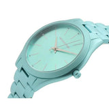 Buy Shop Michael Kors Slim Runway Blue Dial Blue Steel Strap Watch For Women - MK4525 USA Online