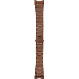Buy Shop Michael Kors Slim Runway Brown Dial Brown Steel Strap Watch For Women - MK4508 USA Online