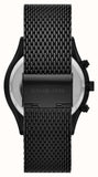 Buy Shop Michael Kors Slim Runway Chronograph Black Dial Black Mesh Bracelet Watch For Men - MK9060 USA Online