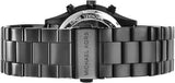 Buy Shop Michael Kors Slim Runway Chronograph Black Dial Black Steel Strap Watch For Men - MK8919 USA Online