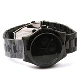 Buy Shop Michael Kors Slim Runway Chronograph Black Dial Black Steel Strap Watch For Men - MK8919 USA Online