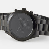 Buy Shop Michael Kors Slim Runway Chronograph Black Dial Black Steel Strap Watch For Men - MK8919 USA Online