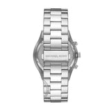 Buy Shop Michael Kors Slim Runway Chronograph Black Dial Silver Steel Strap Watch For Men - MK1056 USA Online