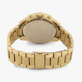 Buy Shop Michael Kors Slim Runway Chronograph Gold Dial Gold Steel Strap Watch For Men - MK8909 USA Online