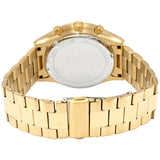 Buy Shop Michael Kors Slim Runway Chronograph Gold Dial Gold Steel Strap Watch For Men - MK8909 USA Online