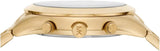 Buy Shop Michael Kors Slim Runway Chronograph Gold Dial Gold Steel Strap Watch For Men - MK8909 USA Online