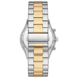 Buy Shop Michael Kors Slim Runway Chronograph White Dial Two Tone Steel Strap Watch For Women - MK8986 USA Online